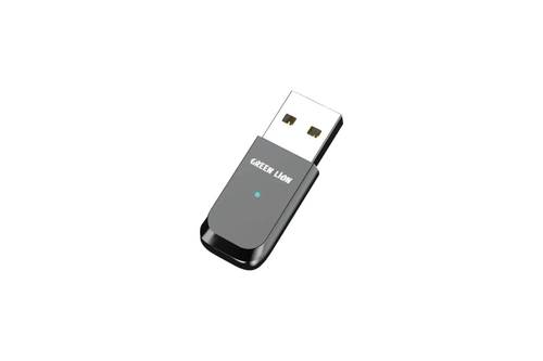 Green Lion Zinc Alloy Shell Bluetooth Adapter - Black
