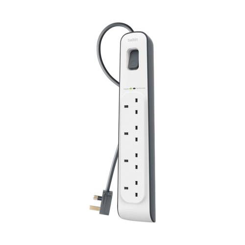 Belkin Surge Master 525Joules 4 Outlets 2M - 6.6FT