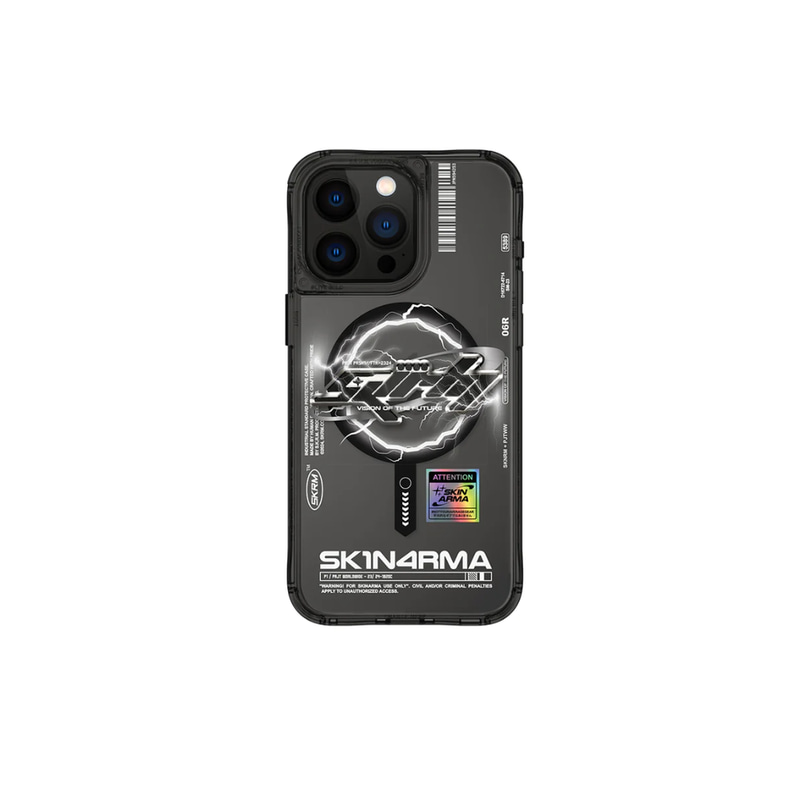 SKINARMA IPHONE 15 PRO MAX BOLT BLACK CASE