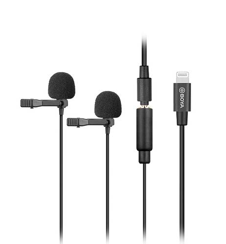 BY-M2D  Digital Dual Lavalier Microphones for iOS devices
