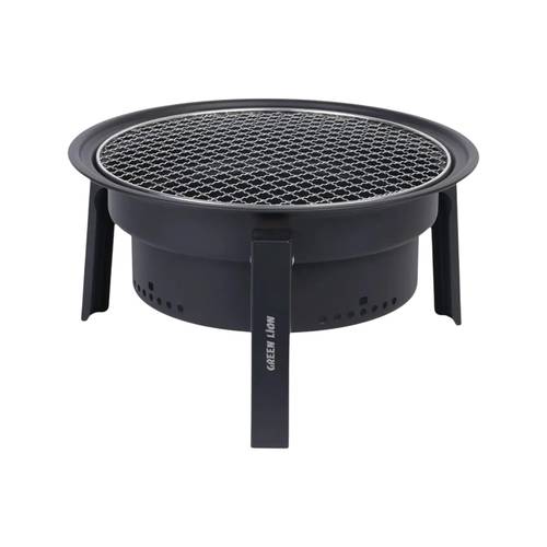 Green Lion Grill Sphere Foldable BBQ Grill - Black