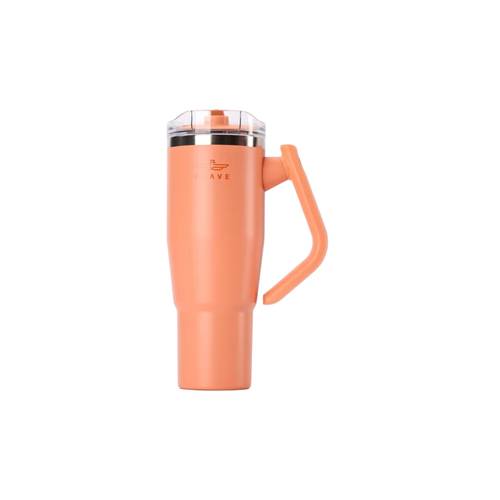 Brave Temp Guard 40oz (1.2L) Stainless Steel Tumbler Vacuum Travel Mug – Orange