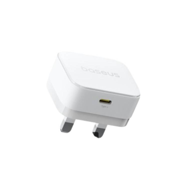 شاحن حائط سريع الشحن من Baseus Palm 30 وات PD من النوع C، شاحن USB C فائق السرعة مع قابس المملكة المتحدة