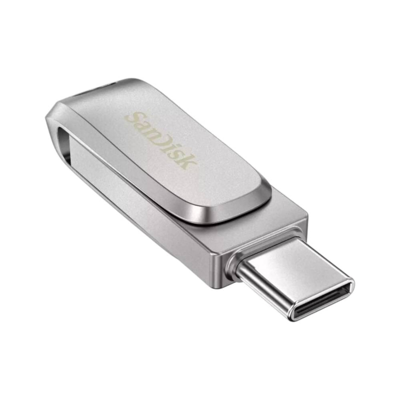 Sandisk Ultra Dual Drive Luxe USB Type-C-32GB - Silver