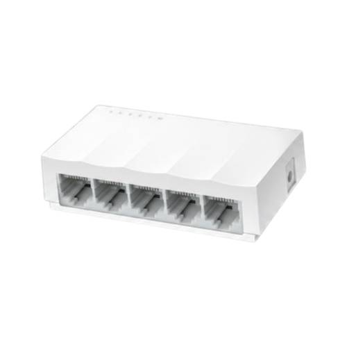 محول سطح المكتب TP-Link ذو 5 منافذ بسرعة 10-100 ميجابت في الثانية - LS1005