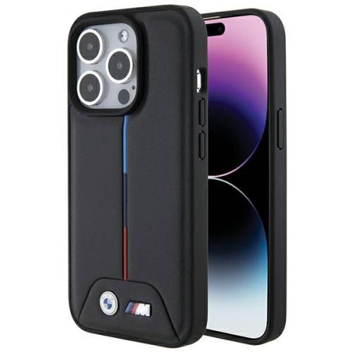 BMW BMHCP15X22PVTK APPLE IPHONE 15 PRO MAX HARDCASE QUILTED TRICOLOR BLACK