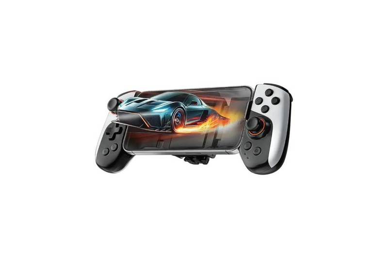 وحدة تحكم ألعاب Porodo Gaming Chillcore للتبريد مع خاصية تعيين الماكرو والاهتزاز - أسود