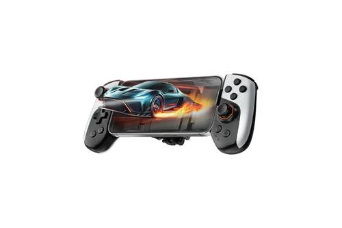وحدة تحكم ألعاب Porodo Gaming Chillcore للتبريد مع خاصية تعيين الماكرو والاهتزاز - أسود