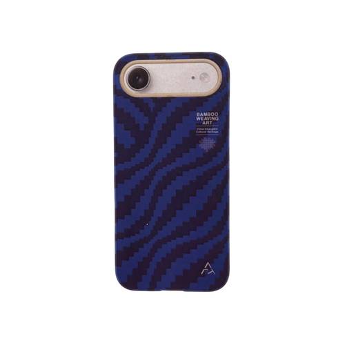 AIRITY Bamboo Weave Shadow Aramid Case for Iphone Air - Blue