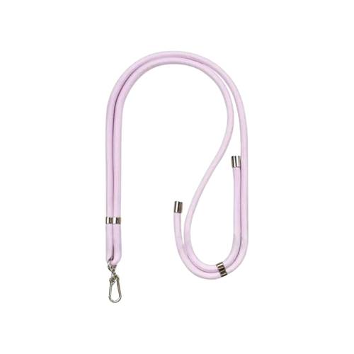 Green Lion Crossbody Lanyard - Pink
