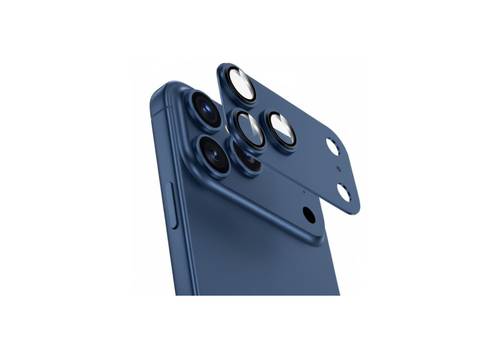 عدسة كاميرا Green Lion من قطعة واحدة مثالية لهاتف iPhone 17 Pro Max - أزرق