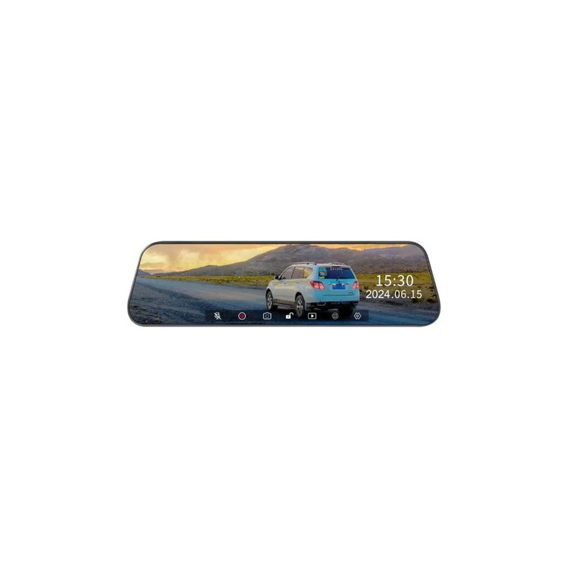 Porodo Mirror Camera Full HD Recording - Black