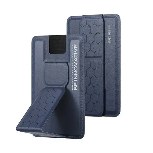  GREEN LION INNOVATIVE  MAGSAFE WALLET STAND MAGSAFE COMPATIBLE- BLUE