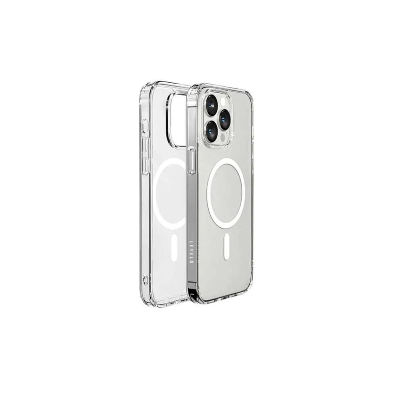 Levelo MagSafe Clara Case For iPhone 14 Pro - Clear