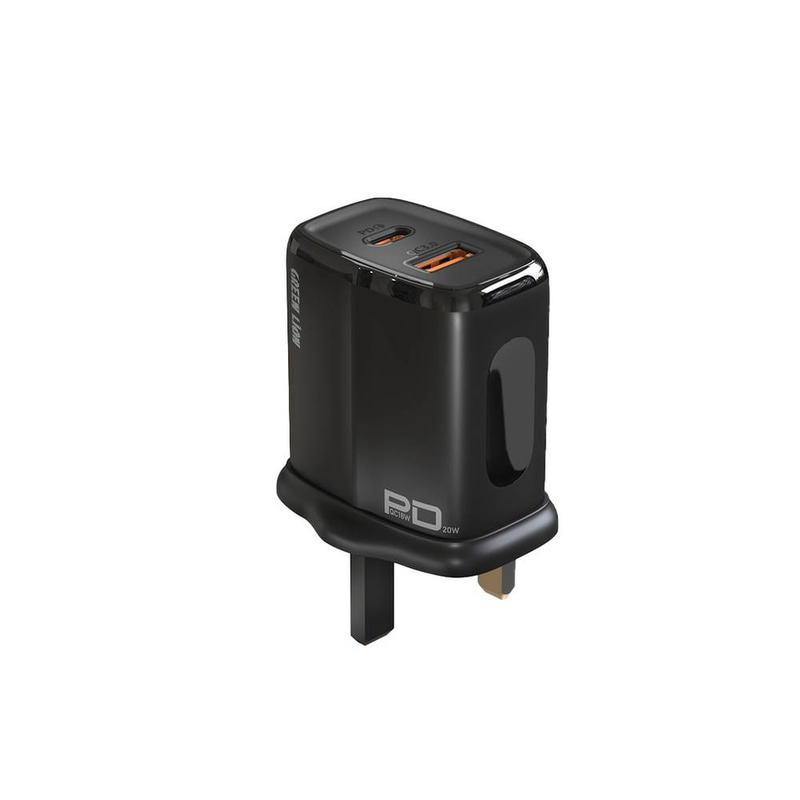 GREEN LION PD & QC DUAL PORT WALL CHARGER-20W