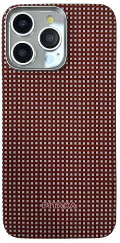 PITAKA SLIM & LIGHT MAGEZ CASE 5 FOR IPHONE 15 PRO MAX- BONFIRE COVER CASE