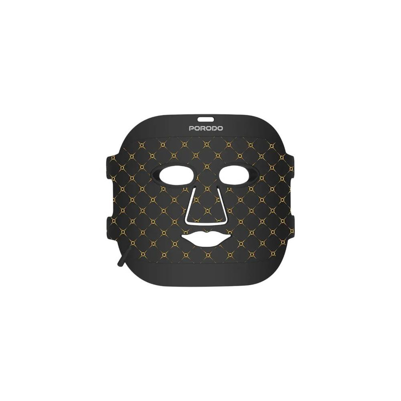 Porodo Lifestyle Red Light Therapy Face Mask - Black