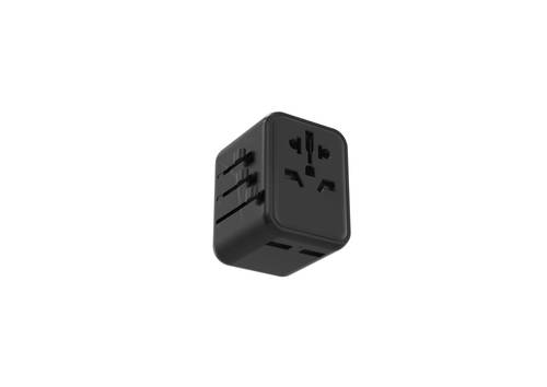 Porodo Dual USB-A Universal Travel Adapter 2.4A