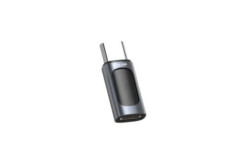 محول Green Lion OTG من Lightning إلى USB-C - USB 2.0 - أسود