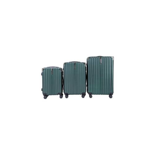 Levelo RoamTrio ABS 3 Set Luggage-Forest Green