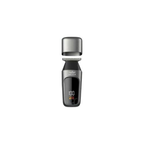 BRAVE Mini Hair Trimmer Zero Gap T Blade LCD 110mAh-BHT-01-Black
