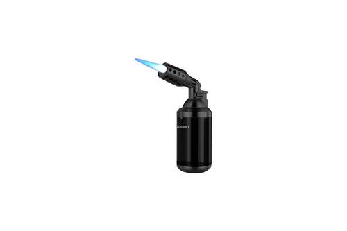 Porodo Lifestyle Jetblaze Windproof Flame Lighter - Black