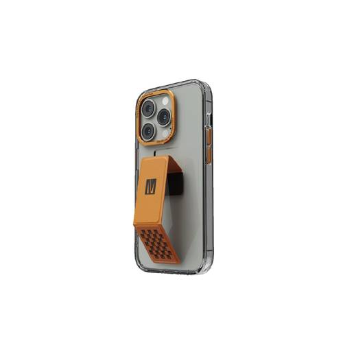 Levelo Morphix Clara Leather Grip stand Case - 14 Pro Max