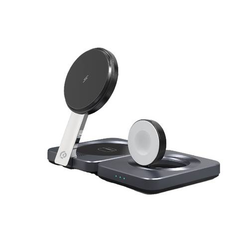 POWEROLOGY Q12-15W MAGSAFE IPHONE15- MULTI- DEVICE CHARGING STAND
