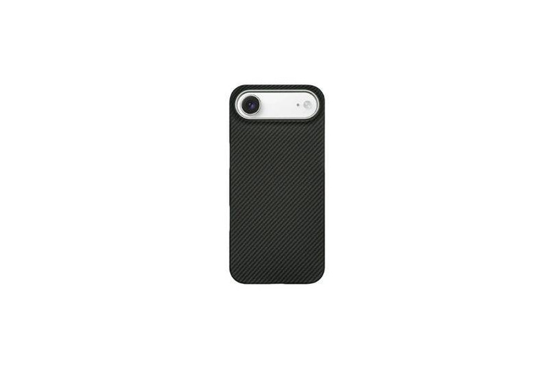 جراب A-Case Kavar لهاتف iPhone 17 Air - مصنوع من ألياف الأراميد 600D - أسود