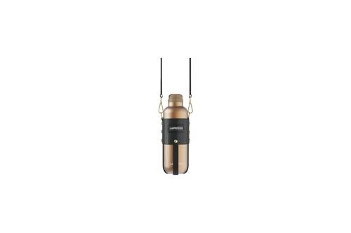 زجاجة ترمس LePresso ThermaTrail مع حزام كتف - ذهبي