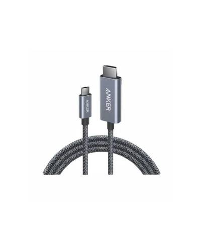 كابل أنكر من USB-C إلى HDMI، طوله 1.8 متر، أسود - A87E0H12