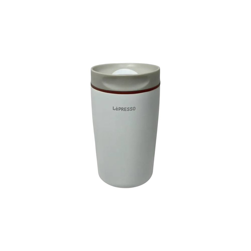 LePresso QuirkSip Insulated Tumbler With Double Wall Vacuum 360mL - Beige