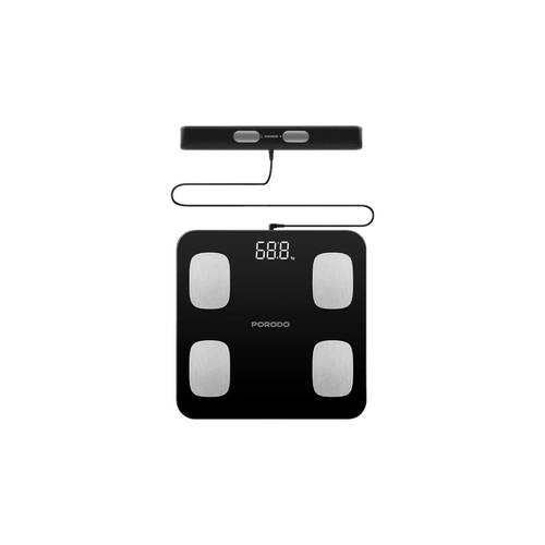 Porodo Lifestyle Precise Analysis Smart Scale - Black