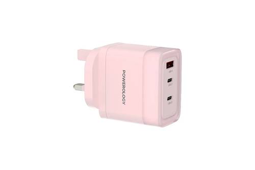 محول الشحن السريع Powerology Lunex Series PD 65W