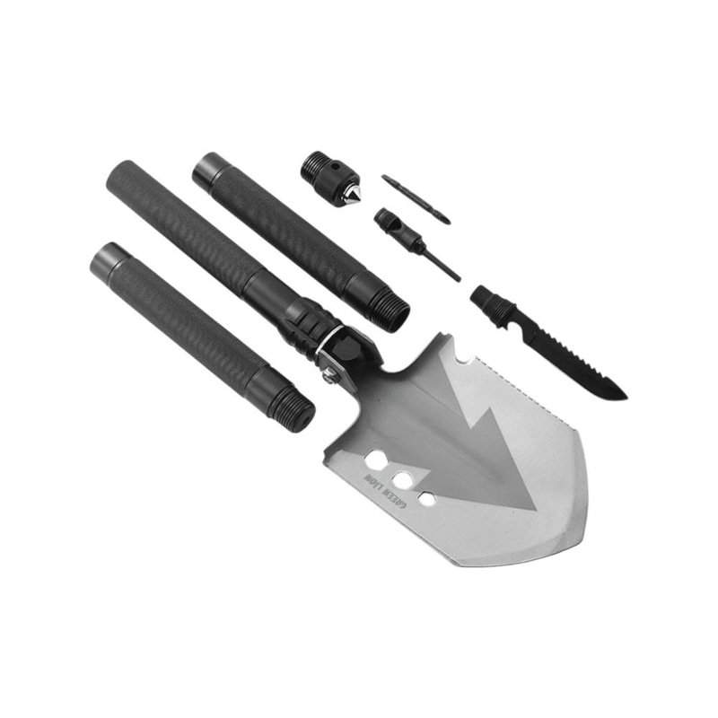 Green Lion Multi Shovel - Black