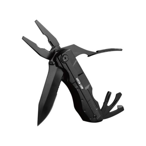 Green Lion Multi Pliers with Fire Starter - Black