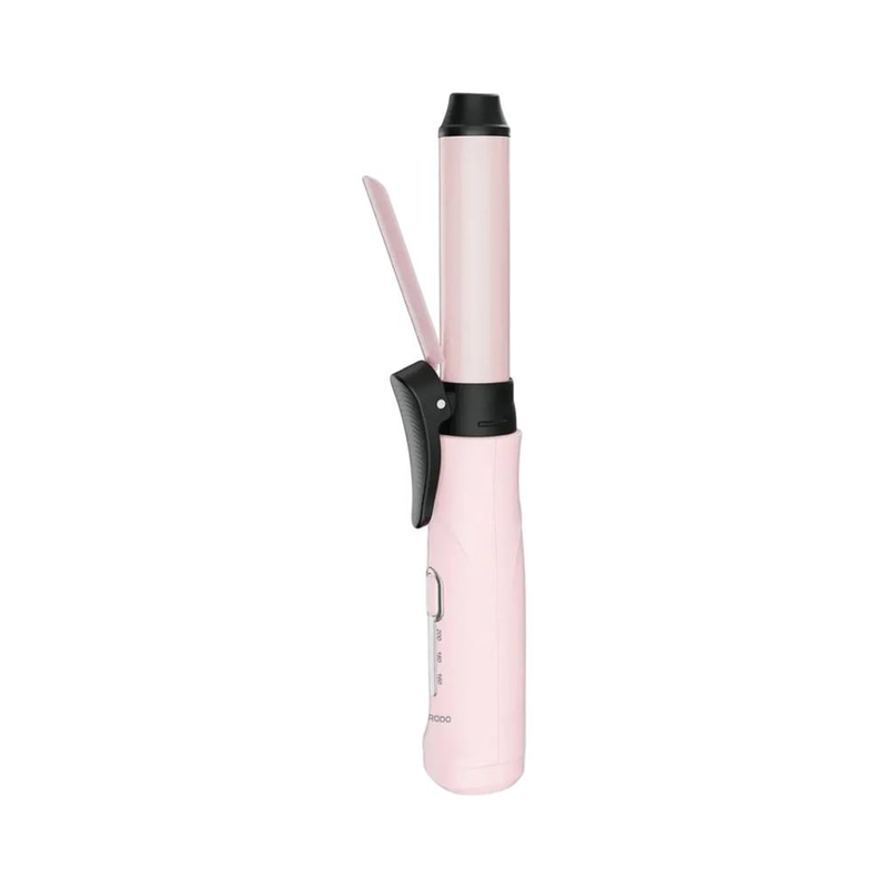 Porodo Lifestyle 2600 mAh Portable Handheld Clip Hair Curler - Pink