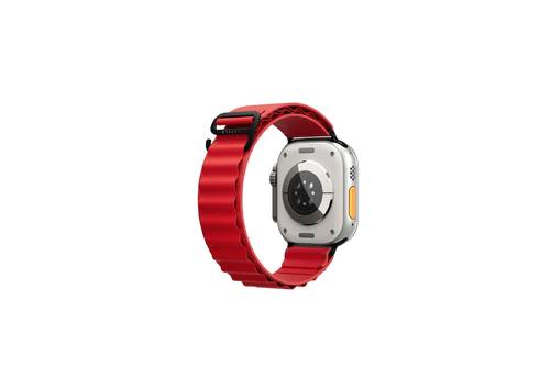 سوار LEVELO Ace Loop Apple Watch Buckle مقاس 49-45 مم-RD