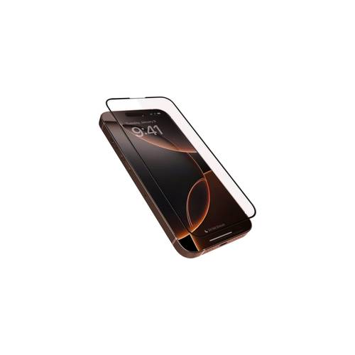 واقي شاشة زجاجي مقوى عالي الدقة من Brave لهاتف iPhone 16 Pro Max - شفاف