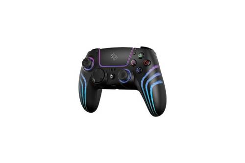 وحدة تحكم لاسلكية Porodo Gaming Shadowx لجهاز PS5 مع لوحة لمس وخاصية الاهتزاز - أسود