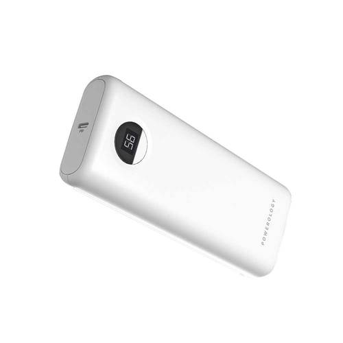 Powerology Compact Power Bank 20000mAh PD 30W- White