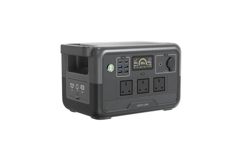 Green Lion PGX800 Power Station with 768Wh & 30000mAh LiFePO4 Battery - Black
