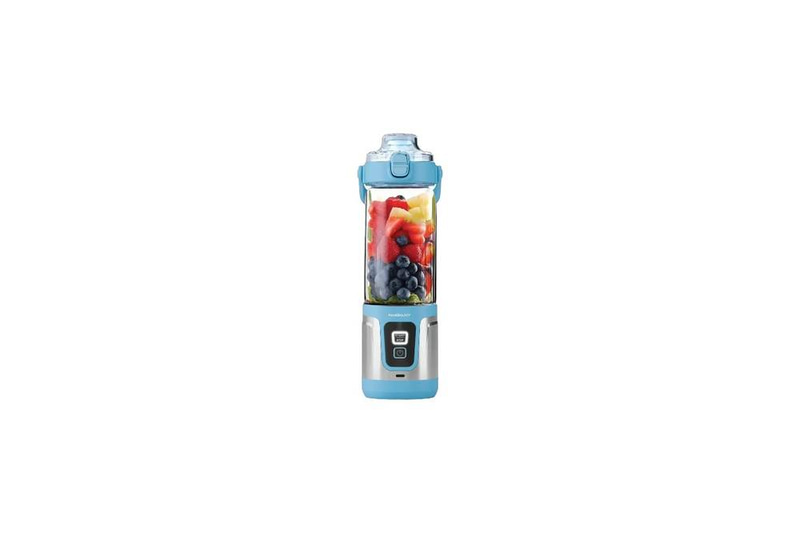 Powerology Duomix Portable Blender-Light Blue