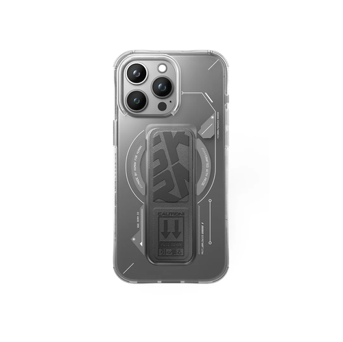 SKinarma Helio GripStand Magsafe Case For Iphone 15 Pro Max - Gray