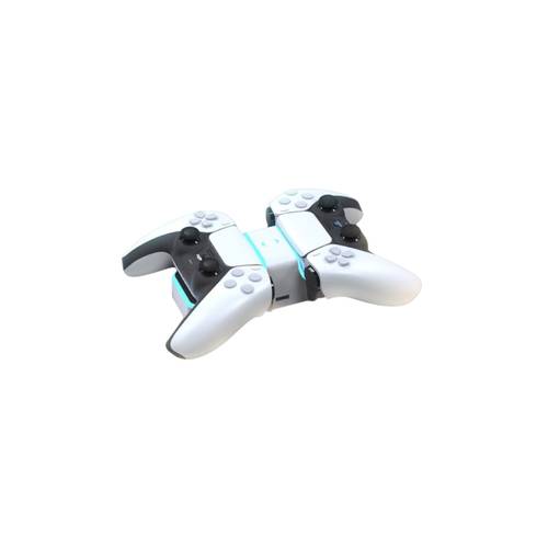 BRAVE Dual Charger Dock With Blue Light For Ps5 Wireless Controller
