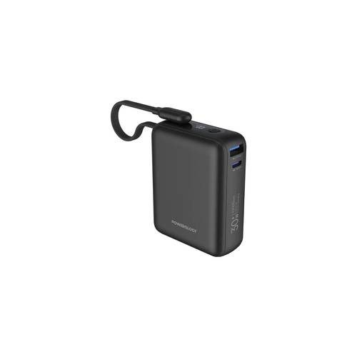 Powerology Montreal 10000mAh Power Bank - Black