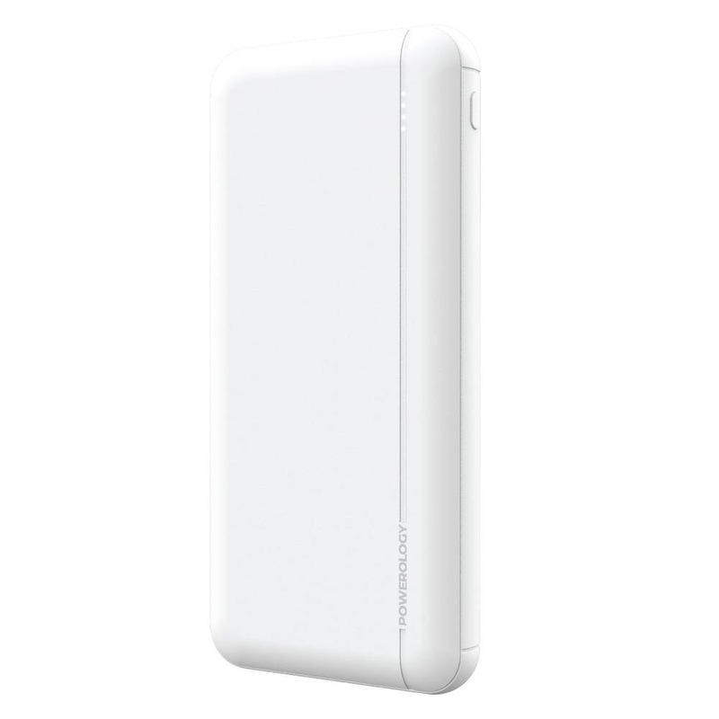  Powerology 10000 mAh Quick Charging Power Bank PD 20W- White