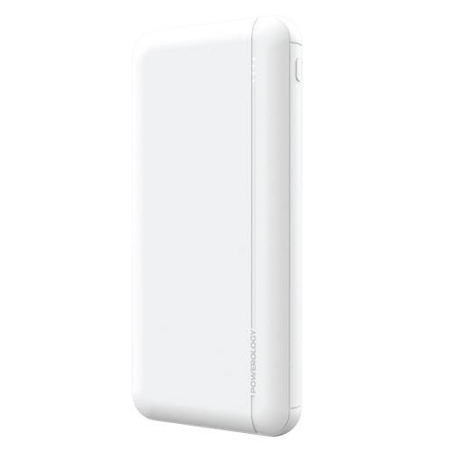  Powerology 10000 mAh Quick Charging Power Bank PD 20W- White
