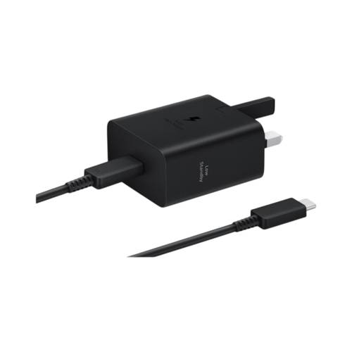 Samsung 45W Duo Fast Charger with 5A USB-C Cable (1.8M) – Black