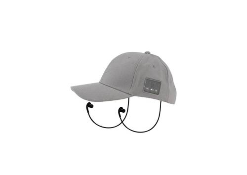 Porodo Soundtec Wireless Audio Bluetooth Hat with Stereo Speakers & Mic- Gray